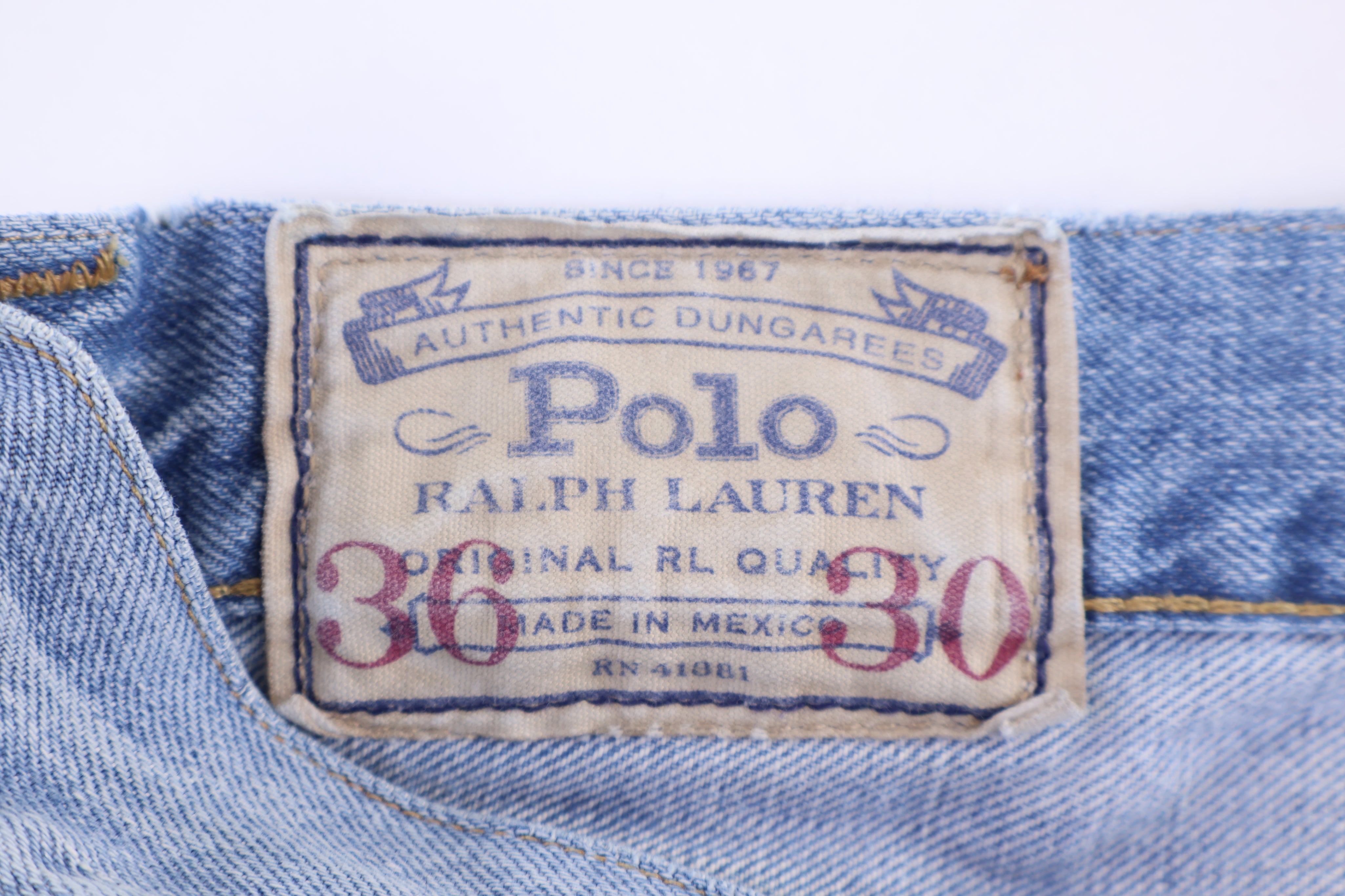 Polo Ralph Lauren Light Wash Denim Jeans - Pants - Thrifted Threads