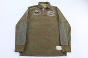 Polo Ralph Lauren Military Rugby LS Button Up - ThriftedThreads.com