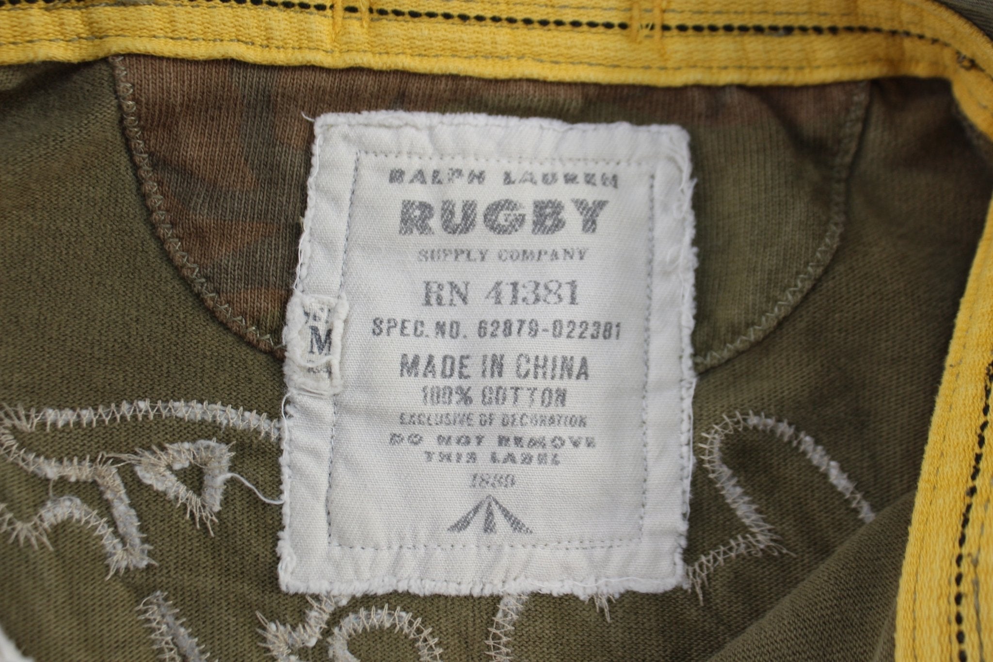 Polo Ralph Lauren Military Rugby LS Button Up - Button Ups/Downs - Thrifted Threads