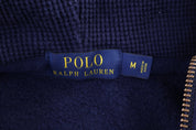 Polo Ralph Lauren Navy Blue Full Zip Jacket - Jacket - Thrifted Threads