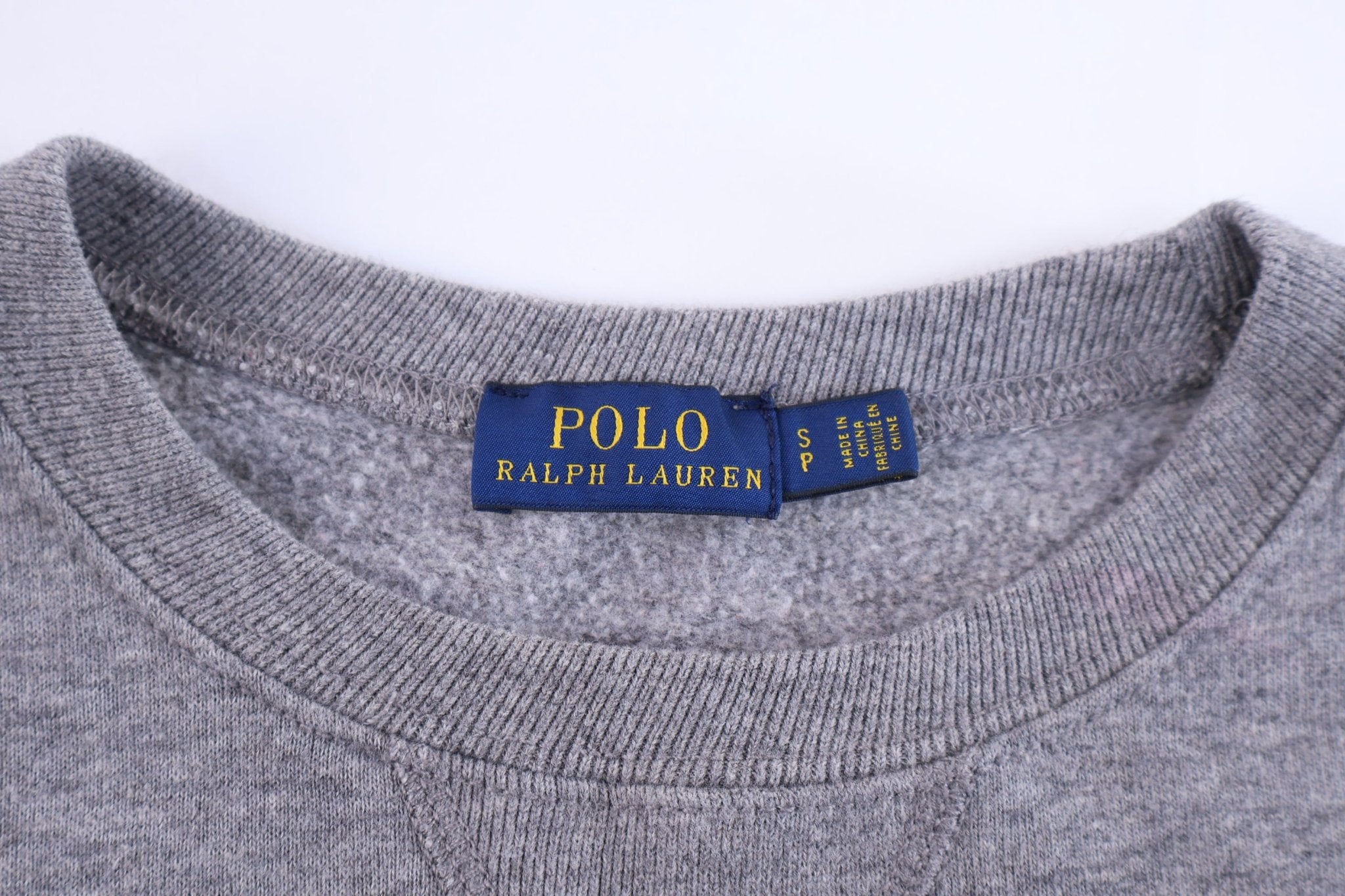 Polo Ralph Lauren Polo RL Grey Pullover - Sweater - Thrifted Threads