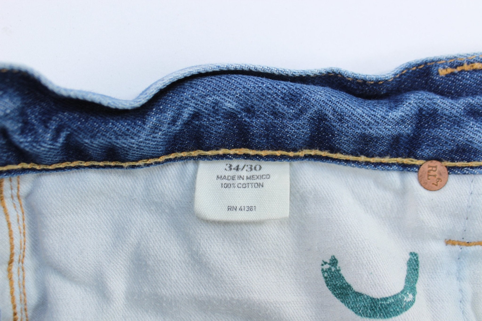Polo Ralph Lauren Slim Straight Denim Jeans - ThriftedThreads.com