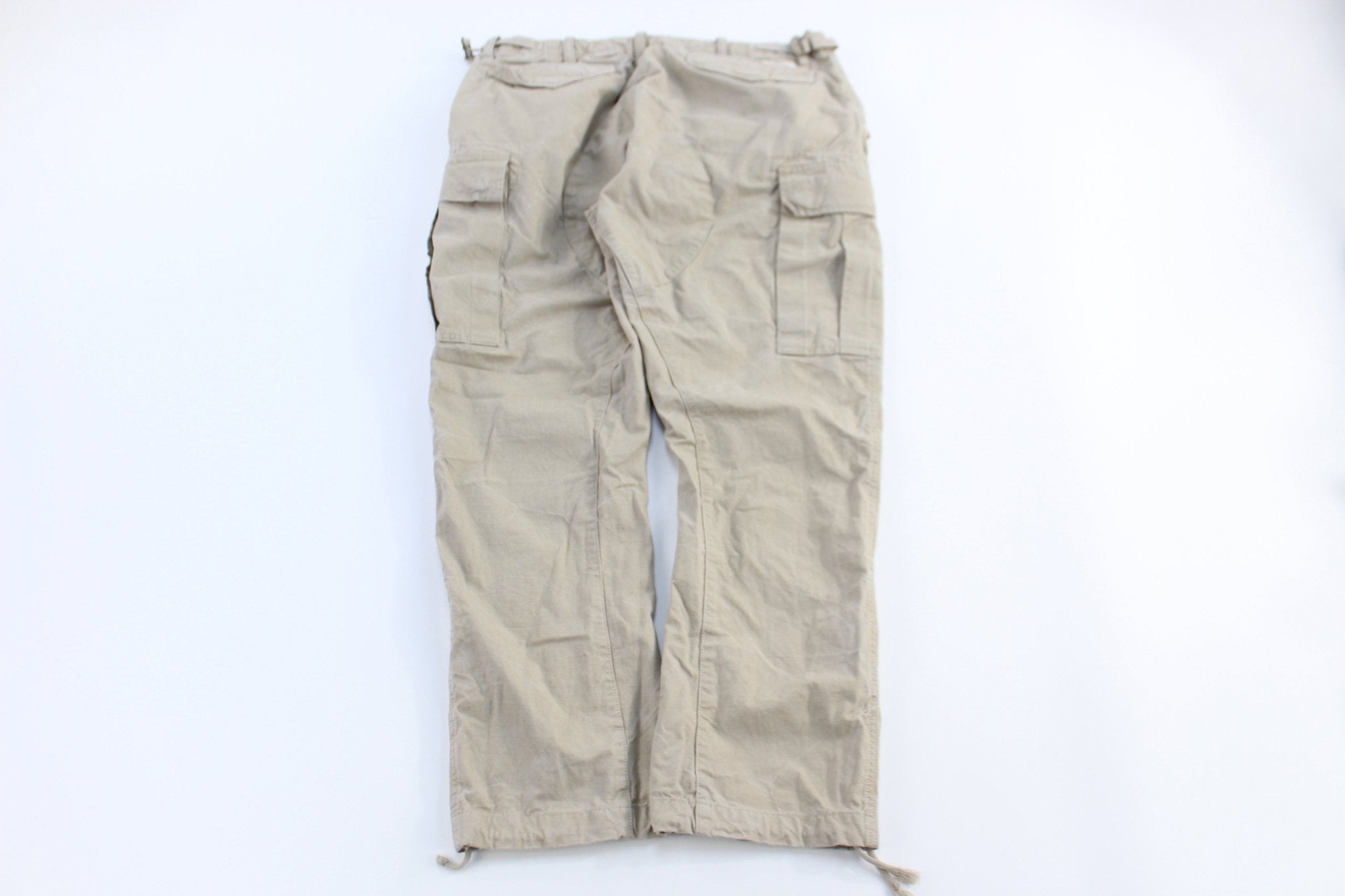 Polo Ralph Lauren Tan Cargo Pants - Pants - Thrifted Threads