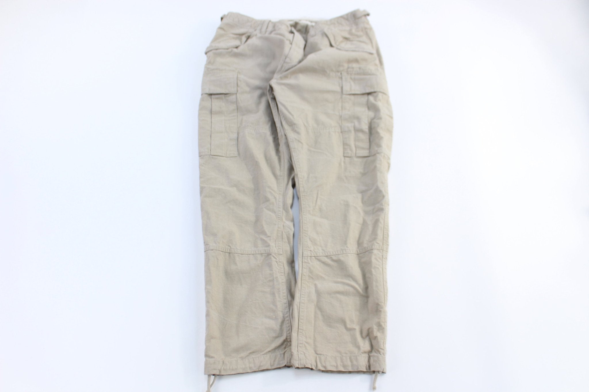 Polo Ralph Lauren Tan Cargo Pants - Pants - Thrifted Threads