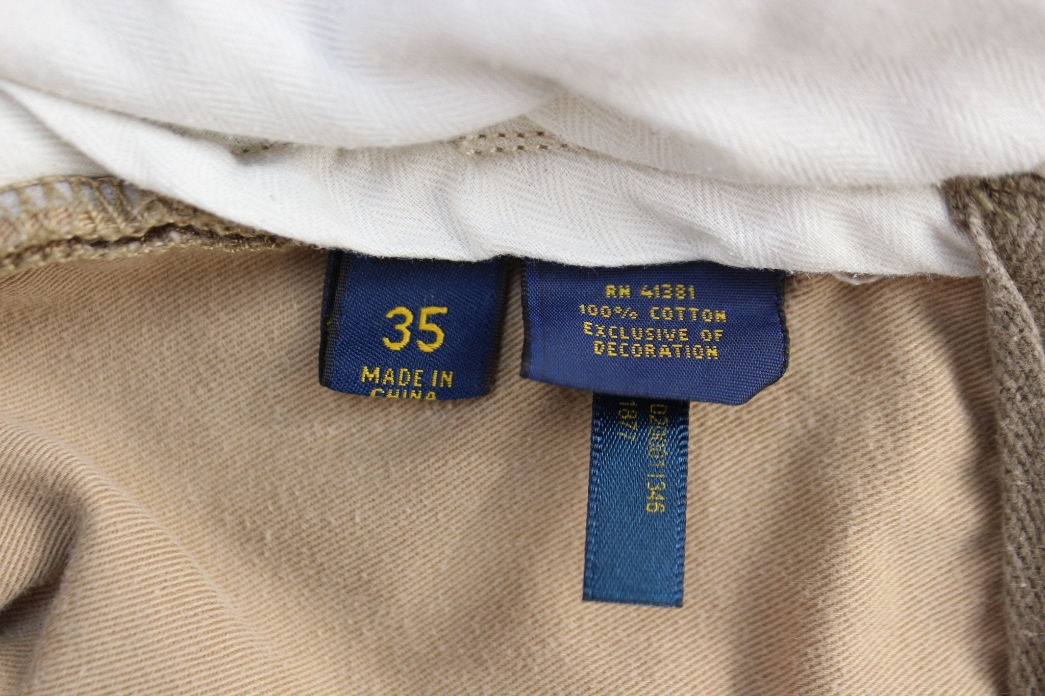 Polo Ralph Lauren Utility Canvas Khaki Shorts - Pants/Shorts - Thrifted Threads