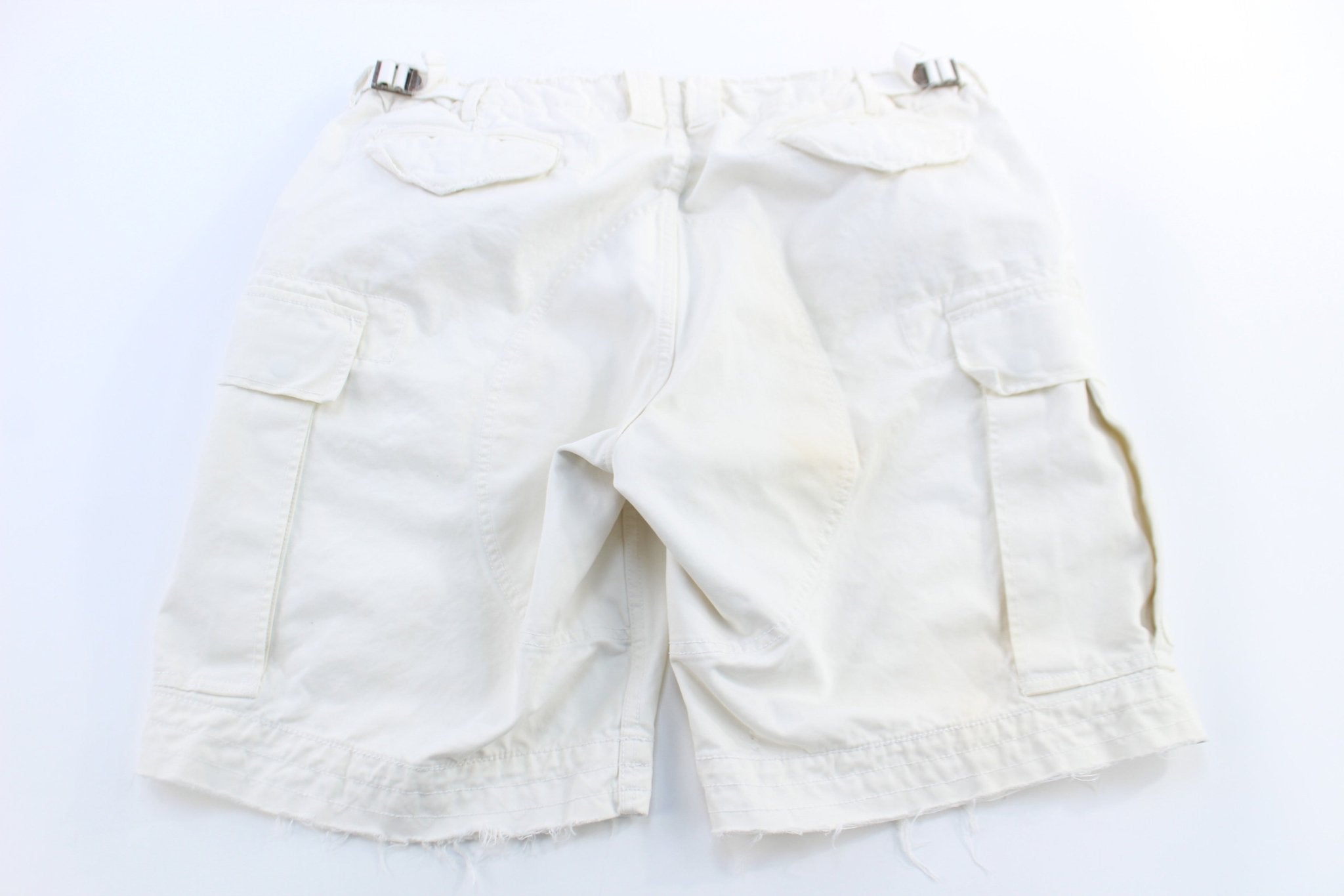Polo Ralph Lauren White Cargo Shorts - Pants/Shorts - Thrifted Threads
