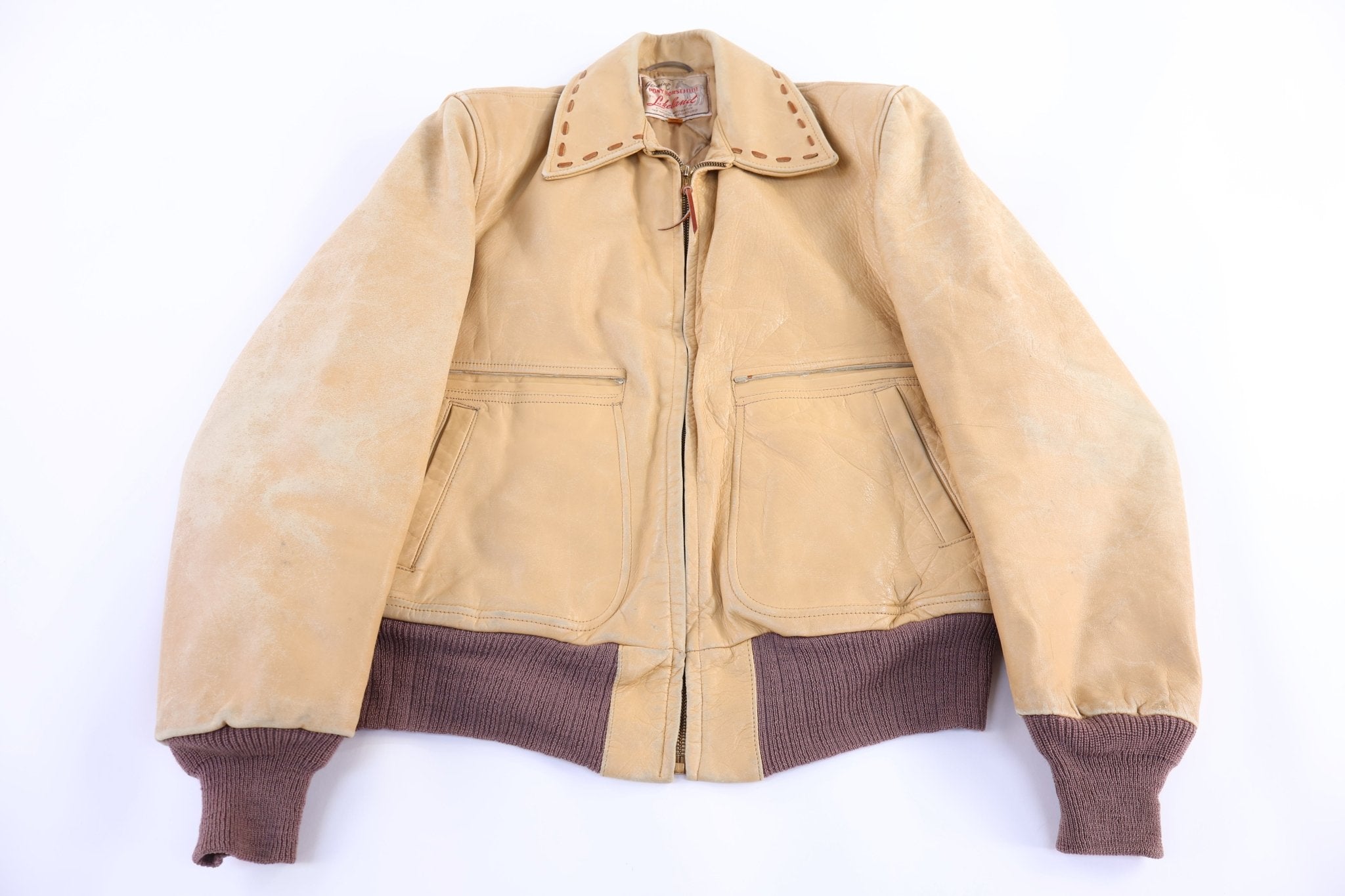 Pony Horsehide by Lakeland Bomber Jacket - Jacket - Thrifted Threads