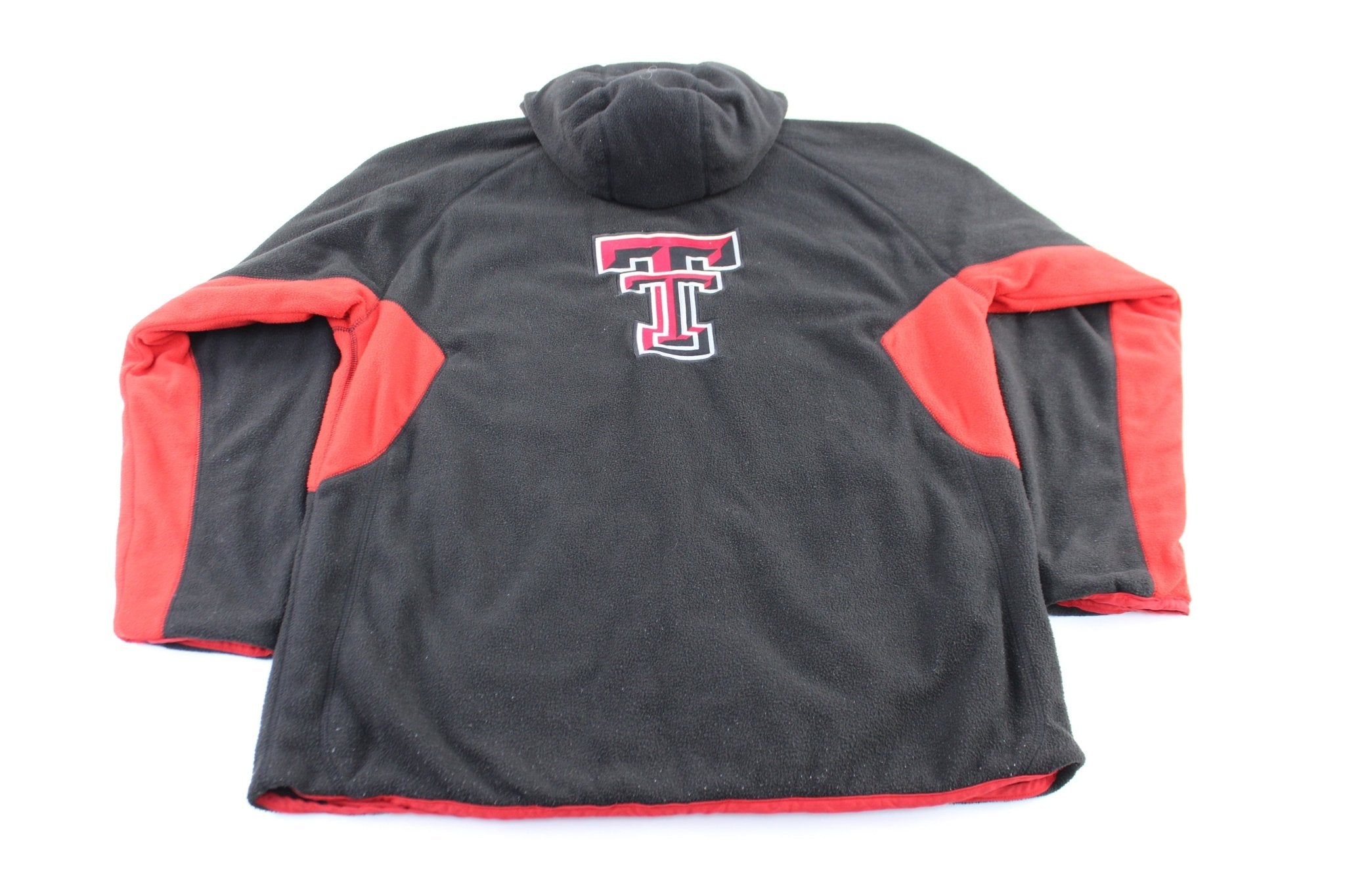 Pro Player Embroidered Texas Tech Reversible Zip Up Jacket - ThriftedThreads.com