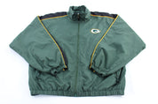 Puma Embroidered Logo Green Bay Packers Zip Up Jacket - Jacket - Thrifted Threads