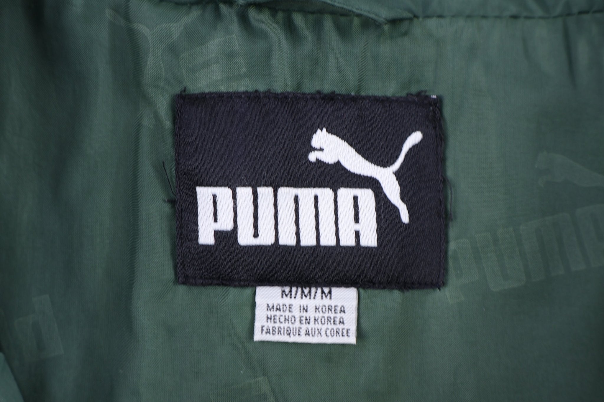 Puma Embroidered Logo Green Bay Packers Zip Up Jacket - Jacket - Thrifted Threads