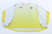 Puma Embroidered Logo Yellow Bulgaria LS Soccer Jersey - Jerseys/Tanks - Thrifted Threads