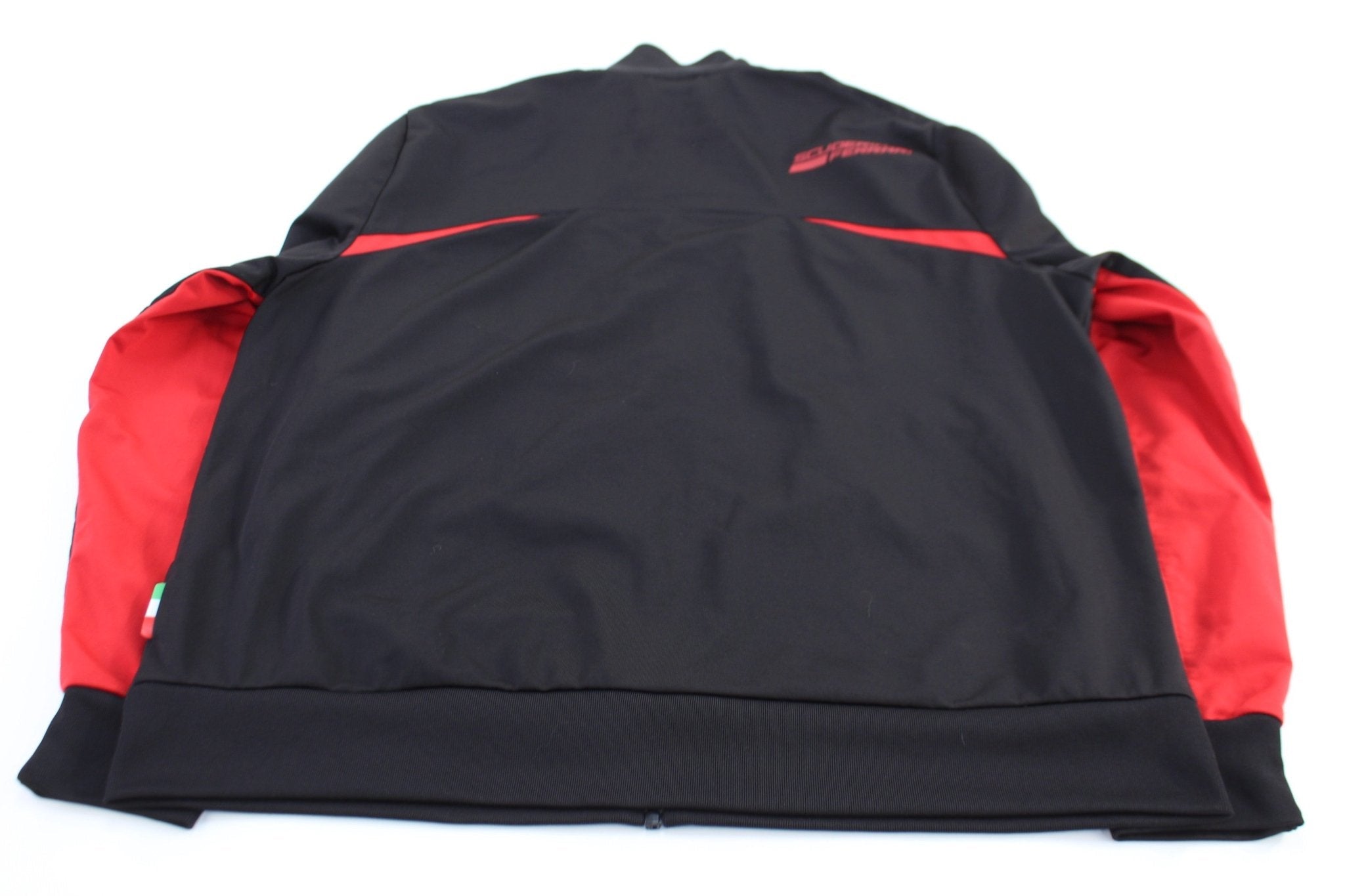 Puma Ferrari Red & Black Track Jacket - Jacket - Thrifted Threads