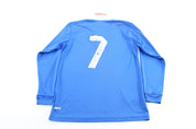 Puma Logo Italia Blue #7 LS Soccer Jersey - ThriftedThreads.com