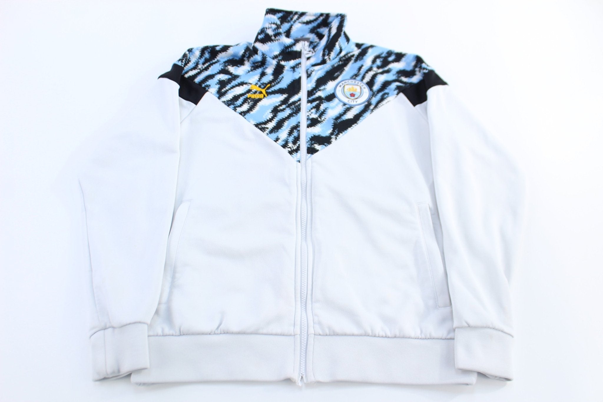 Puma Manchester City Full Zip Track Jacket - ThriftedThreads.com