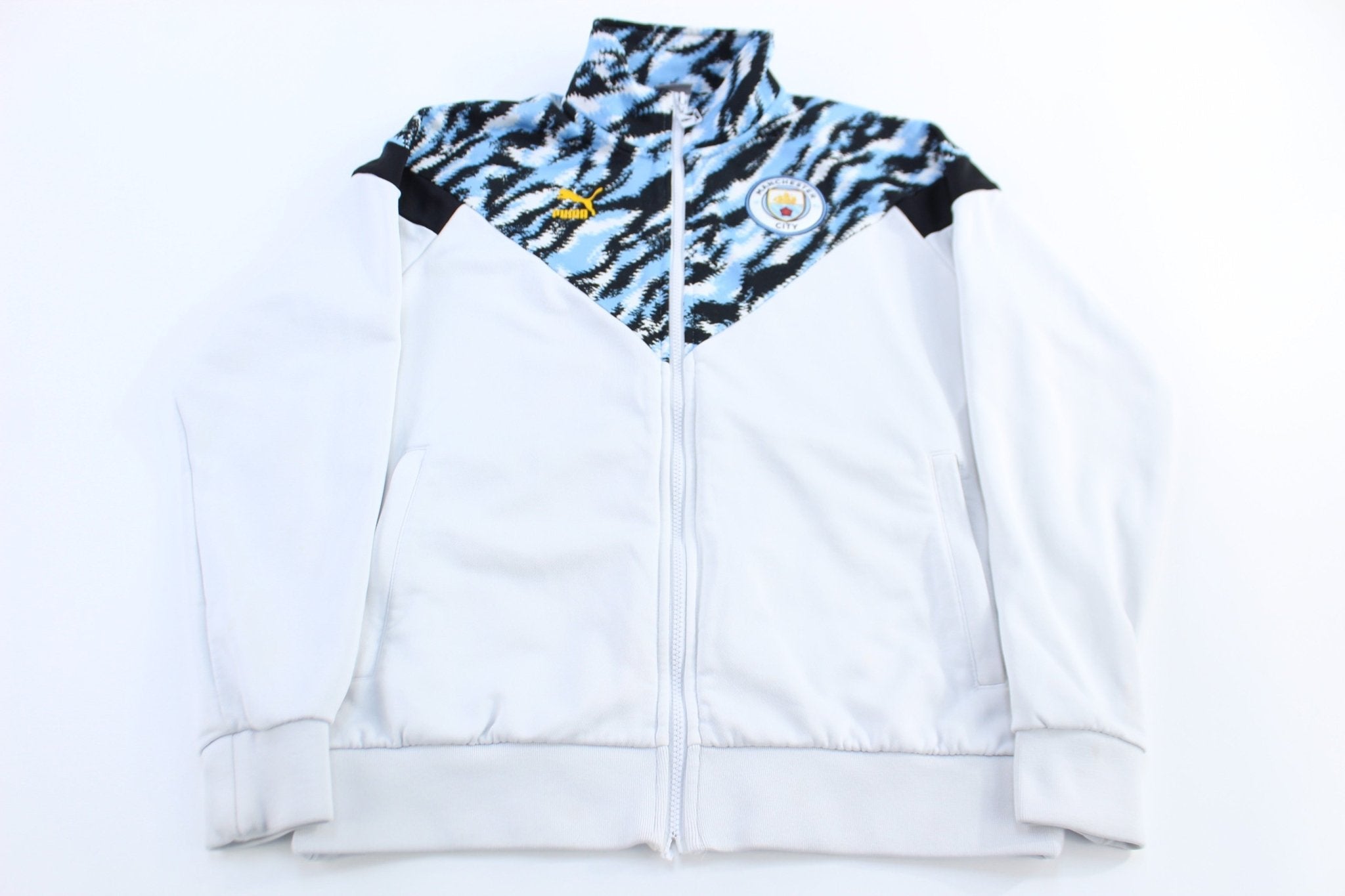 Puma Manchester City Full Zip Track Jacket - Jacket - Thrifted Threads