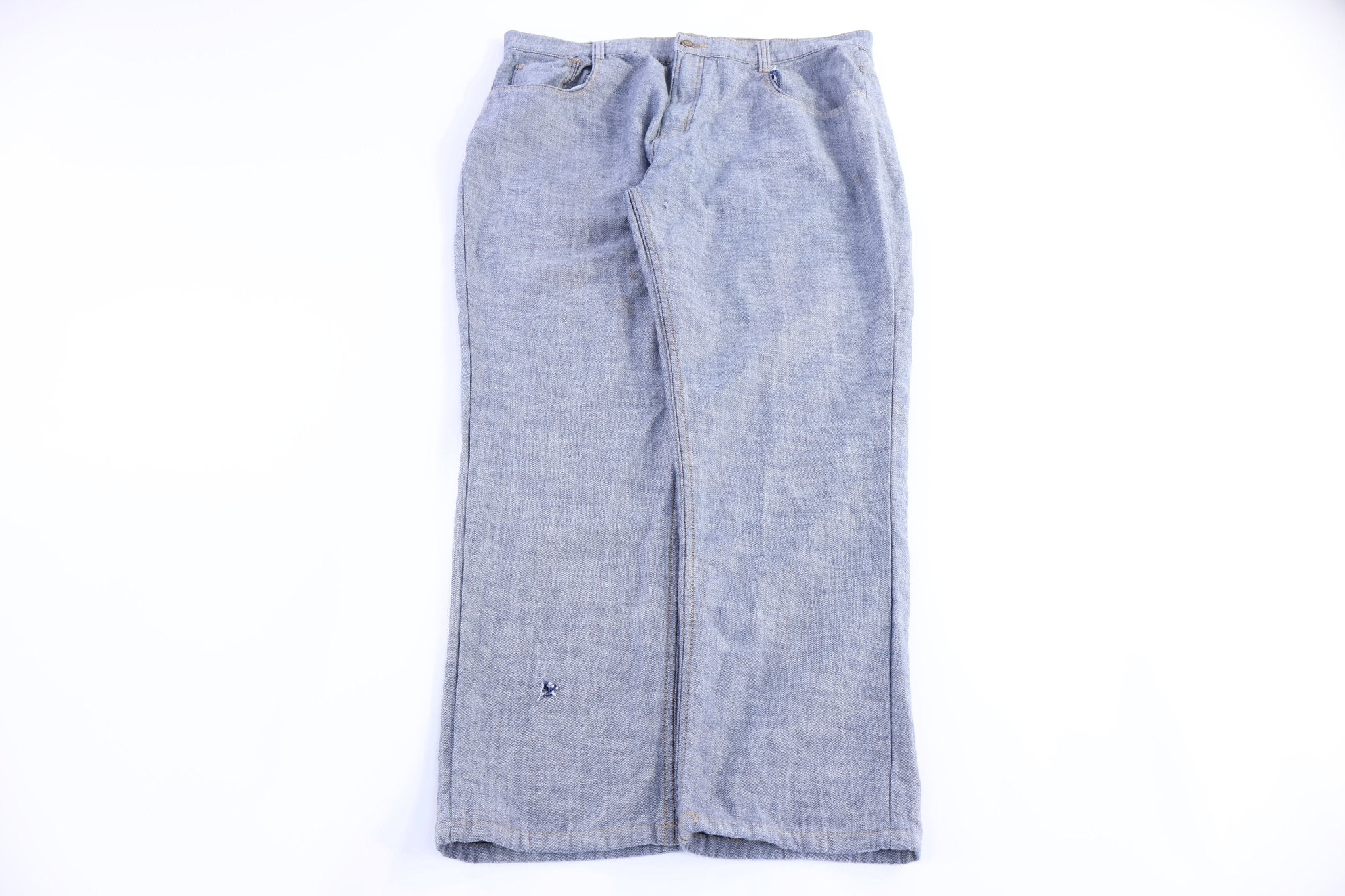 Qruel Light Wash Denim Jeans - pant - Thrifted Threads