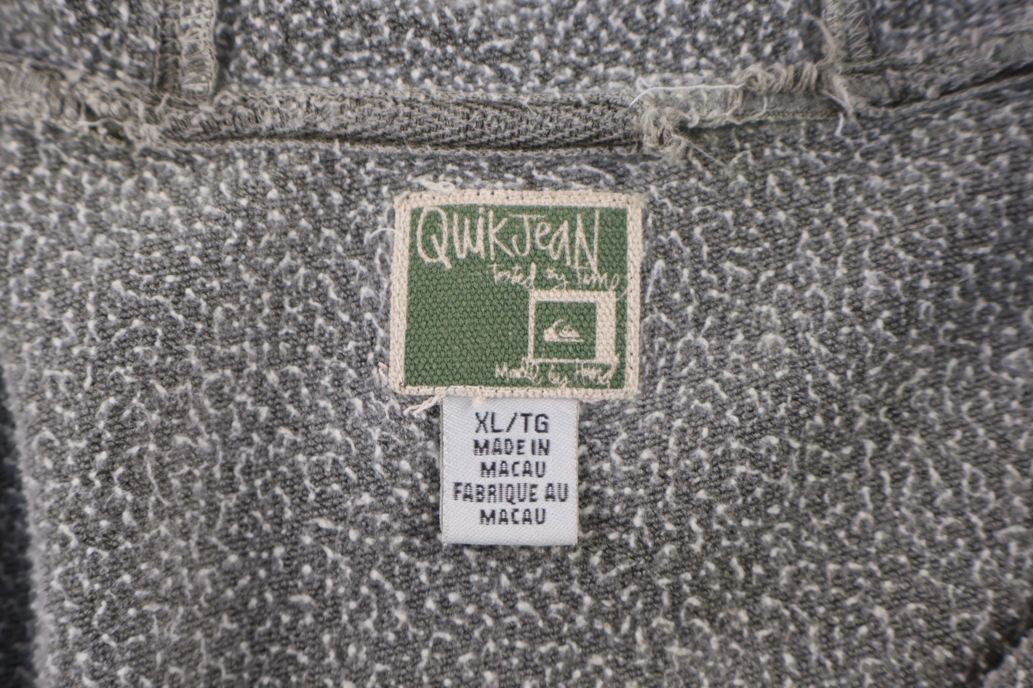 Quicksilver Green Full Zip Hoodie - Jacket - Thrifted Threads