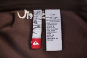 Quiksilver Brown Full Zip Track Jacket - Jacket - Thrifted Threads