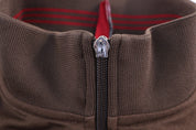 Quiksilver Brown Full Zip Track Jacket - Jacket - Thrifted Threads