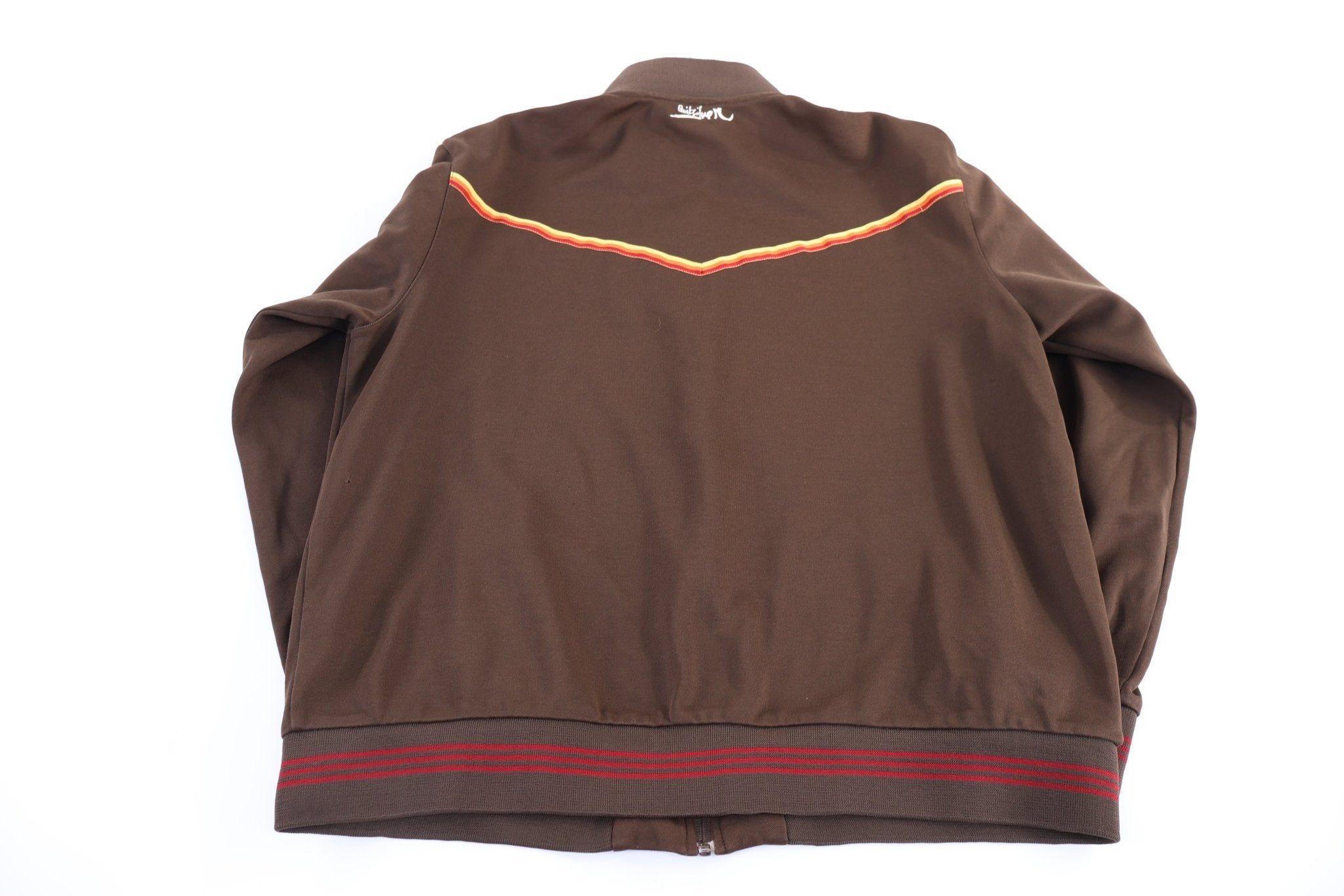 Quiksilver Brown Full Zip Track Jacket - Jacket - Thrifted Threads