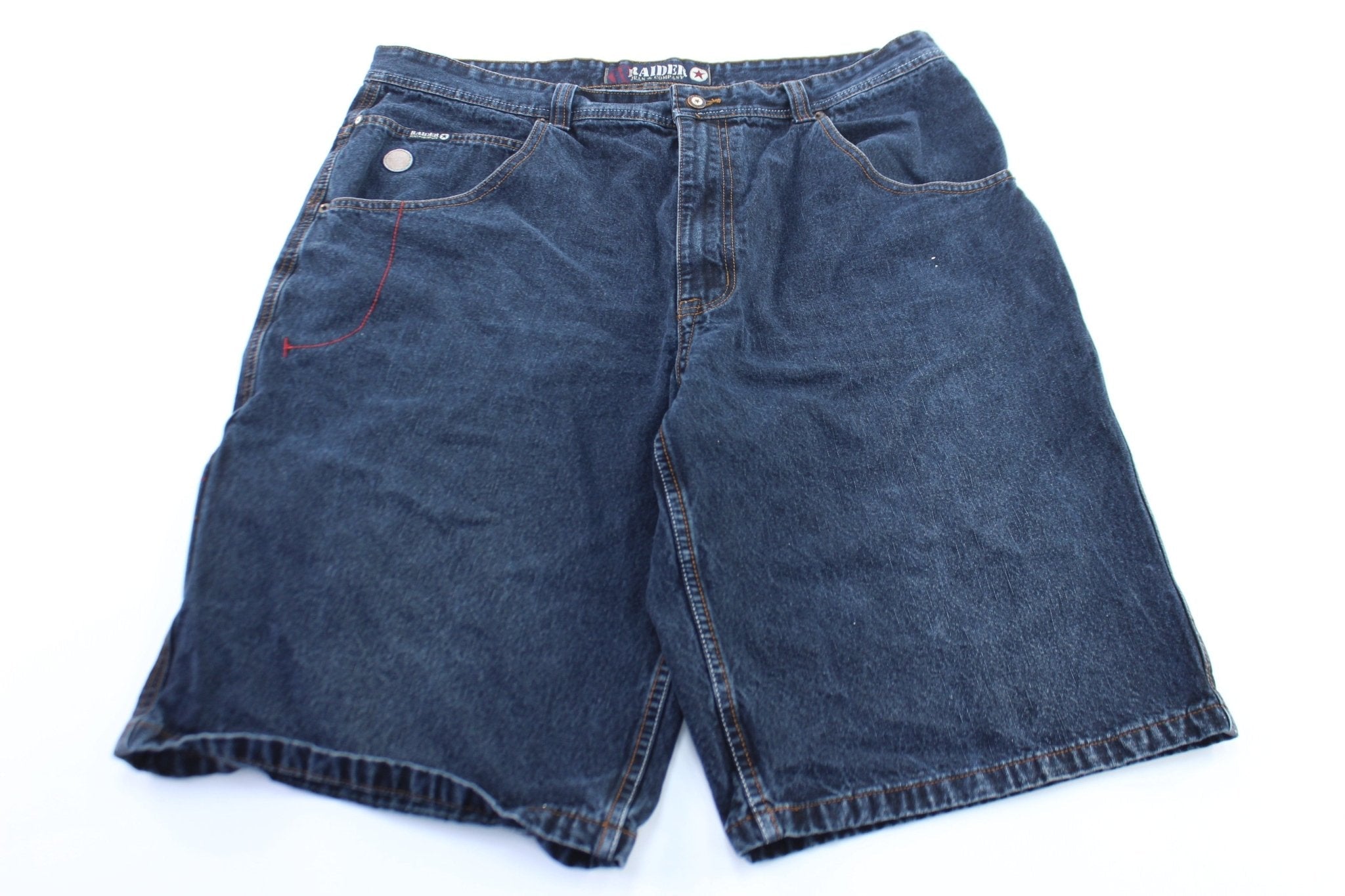 Raider Jean Company Dark Wash Denim Carpenter Shorts - Pants/Shorts - Thrifted Threads