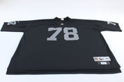 Raiders Art Shell 78 Throwbacks Football Jersey - ThriftedThreads.com