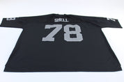 Raiders Art Shell 78 Throwbacks Football Jersey - ThriftedThreads.com