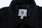Raiders Embroidered Football Varsity Jacket - Jacket - Thrifted Threads