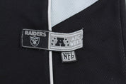 Raiders Football Embroidered Baseball Jersey - ThriftedThreads.com
