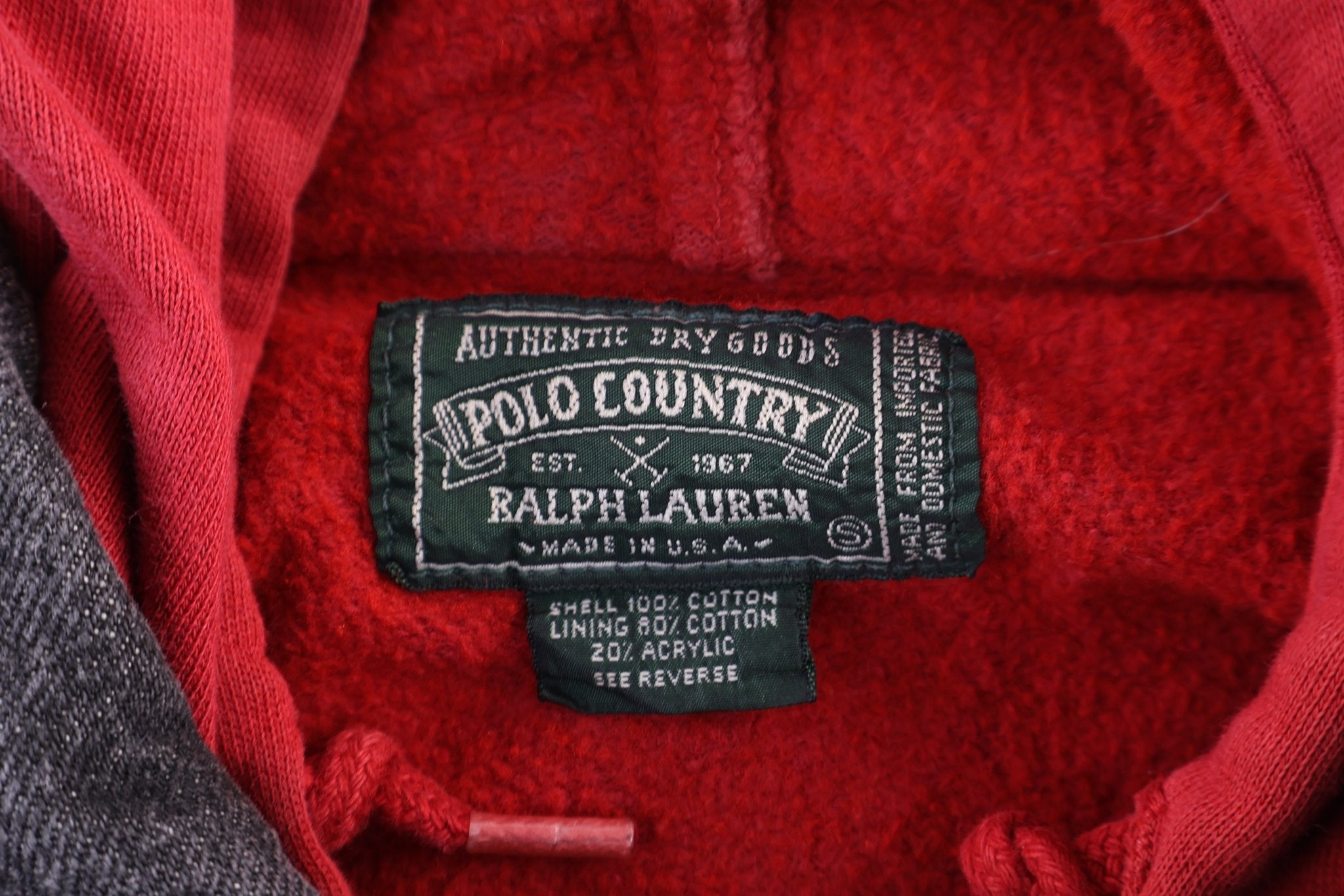 Ralph Lauren Polo Country Dark Wash Denim Jacket - Jacket - Thrifted Threads