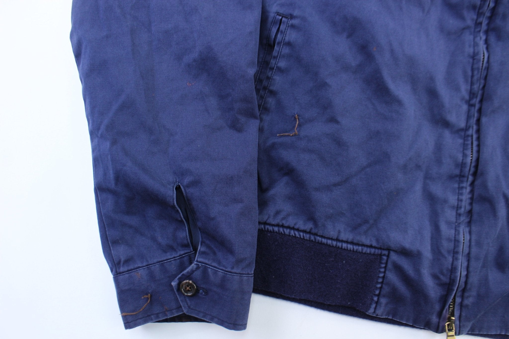 Ralph Lauren Polo Golf Blue Zip Up Jacket - ThriftedThreads.com