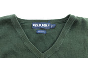 Ralph Lauren Polo Golf Green Sweater Vest - ThriftedThreads.com