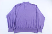 Ralph Lauren Polo Golf Purple Quarter Zip Sweater - Sweater - Thrifted Threads