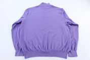 Ralph Lauren Polo Golf Purple Quarter Zip Sweater - Sweater - Thrifted Threads