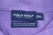 Ralph Lauren Polo Golf Purple Quarter Zip Sweater - Sweater - Thrifted Threads