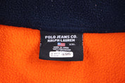 Ralph Lauren Polo Jeans Co Orange Fleece Pullover - Sweater - Thrifted Threads