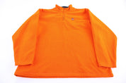 Ralph Lauren Polo Jeans Co Orange Fleece Pullover - Sweater - Thrifted Threads