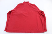 Ralph Lauren Polo Sport Red Quarter Zip Sweatshirts - Sweatshirt - Thrifted Threads