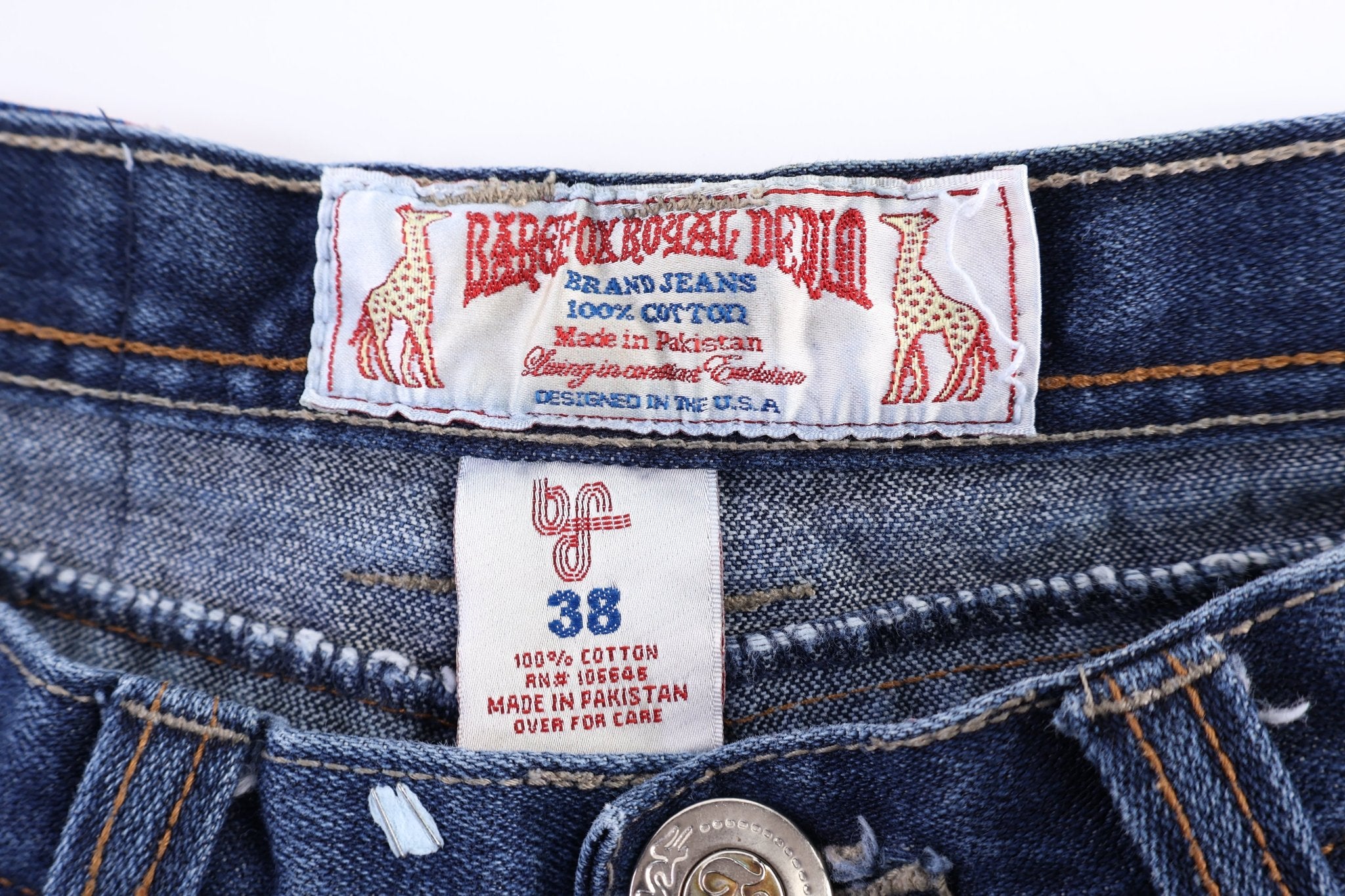 Rare Fox Royal Denim Jeans - Pants/Shorts - Thrifted Threads