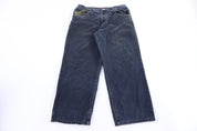 Raw Blue Dark Wash Denim Jeans - Pants - Thrifted Threads