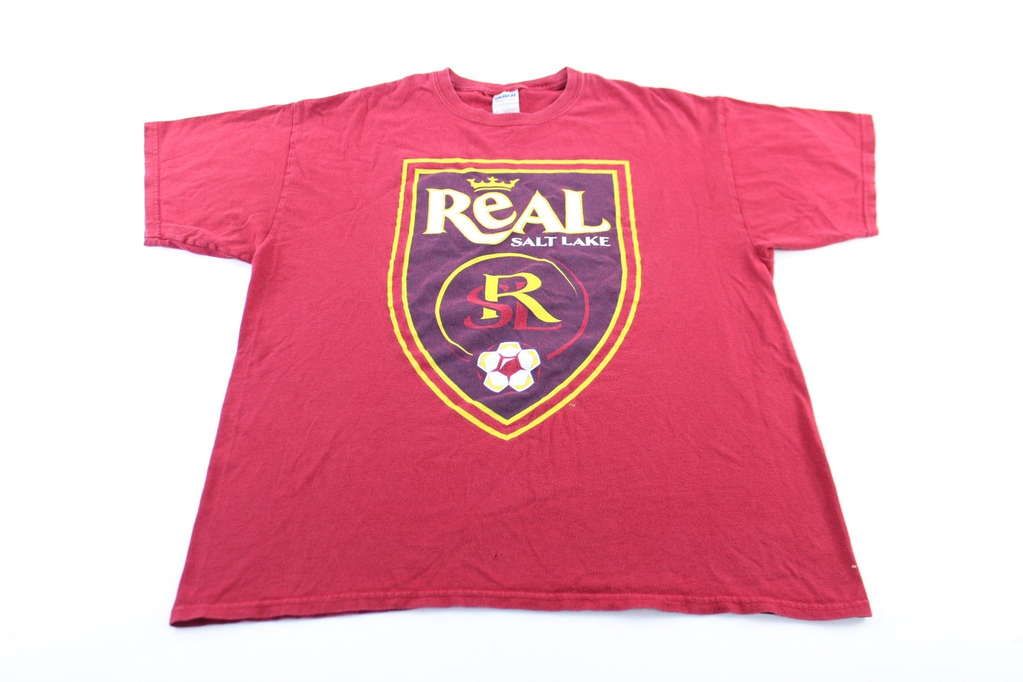 Real Salt Lake Alvaro Saborio Jersey T-Shirt - ThriftedThreads.com