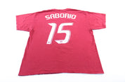 Real Salt Lake Alvaro Saborio Jersey T-Shirt - ThriftedThreads.com