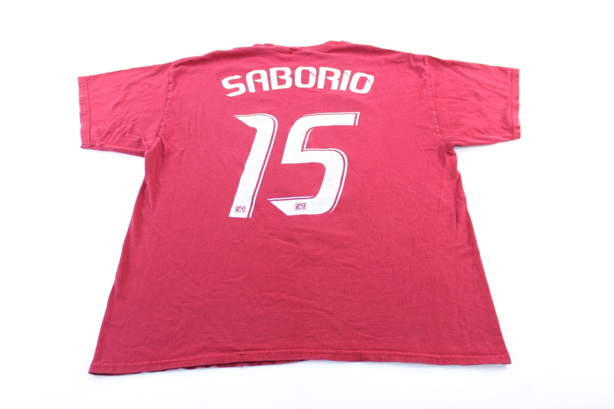 Real Salt Lake Alvaro Saborio Jersey T-Shirt - ThriftedThreads.com