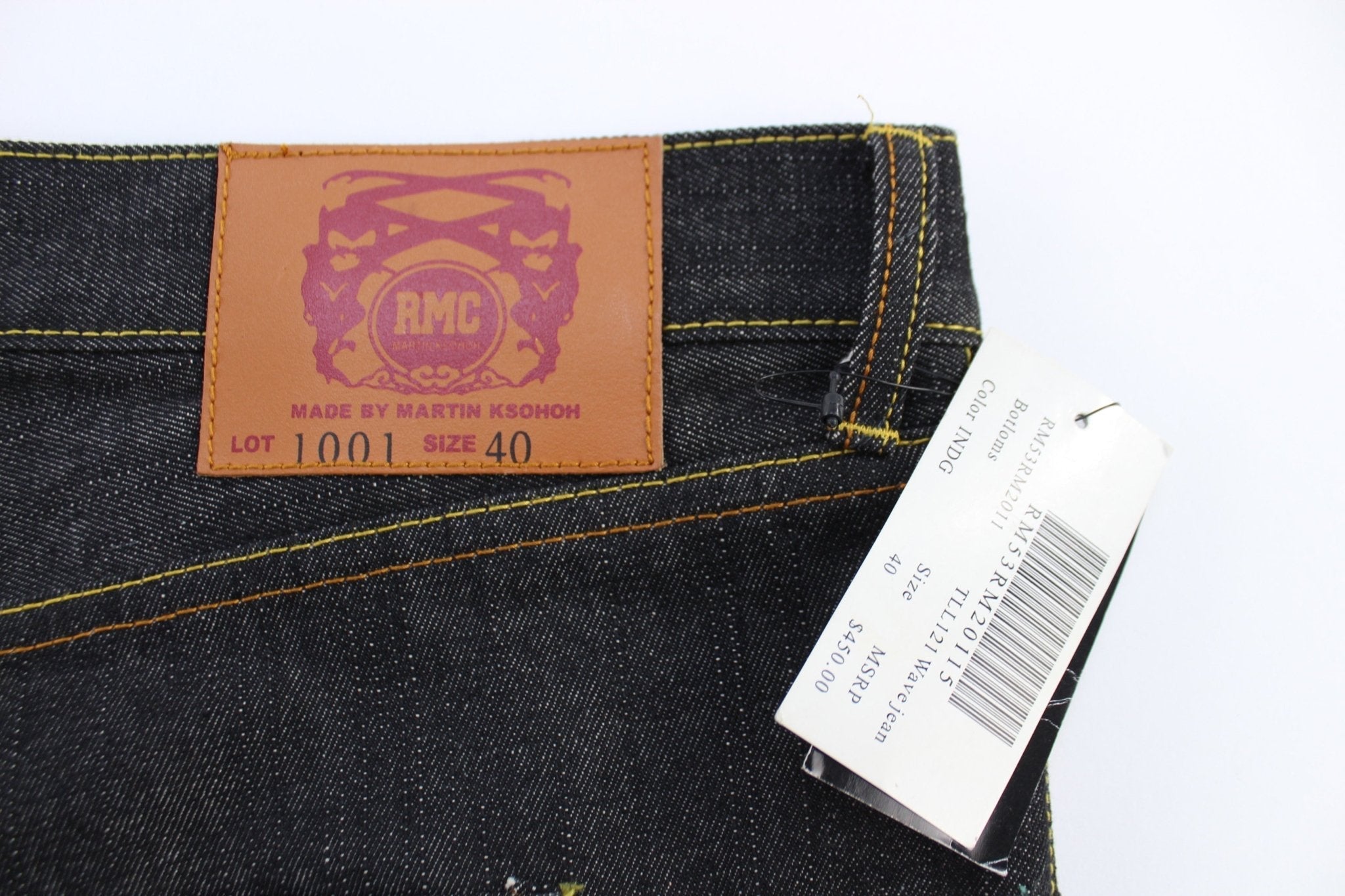 Red Monkey Co by Martin Ksohoh Dark Denim Jeans - ThriftedThreads.com
