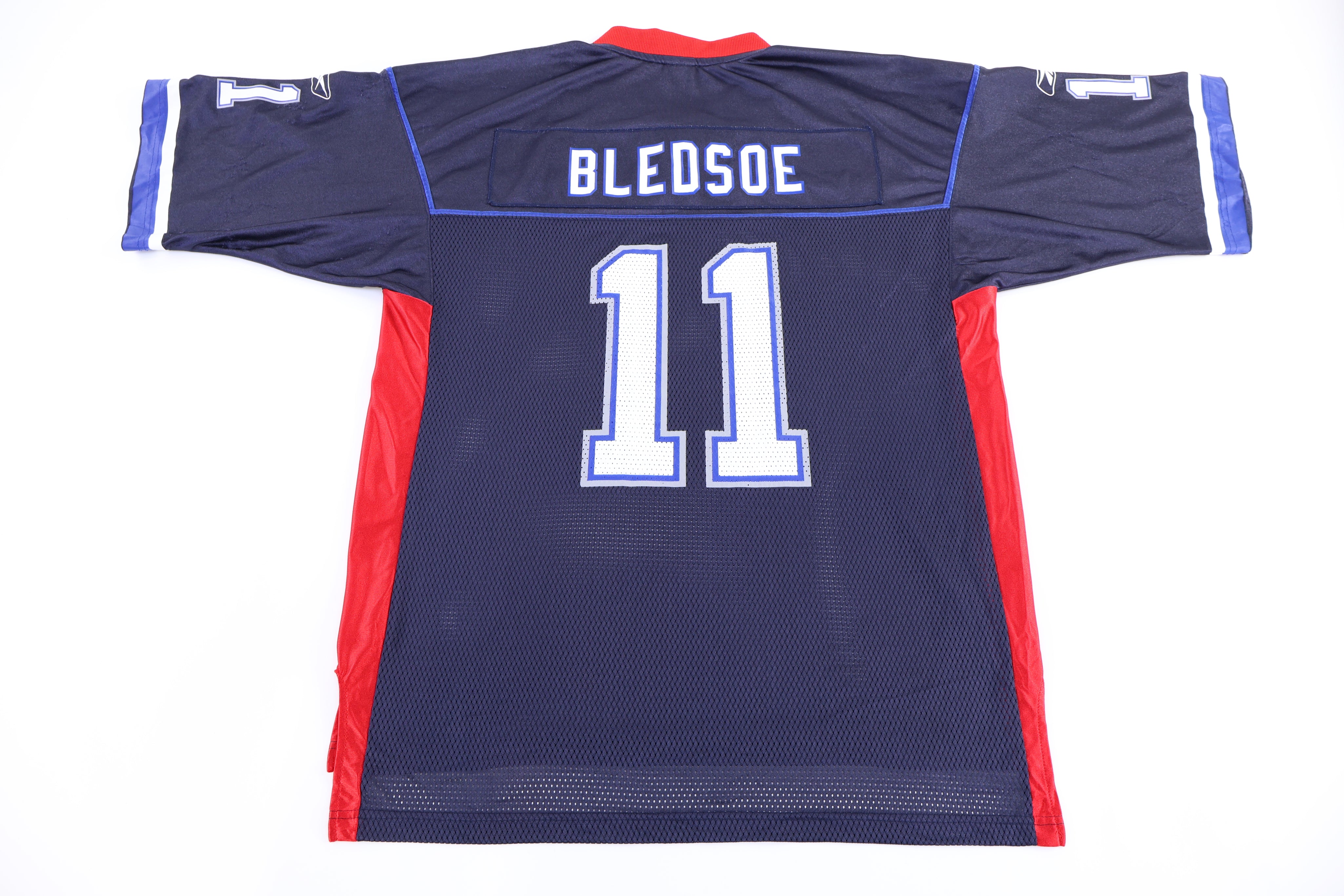 Reebok Buffalo Bills Drew Bledsoe Football Jersey - Jerseys/Tanks - Thrifted Threads