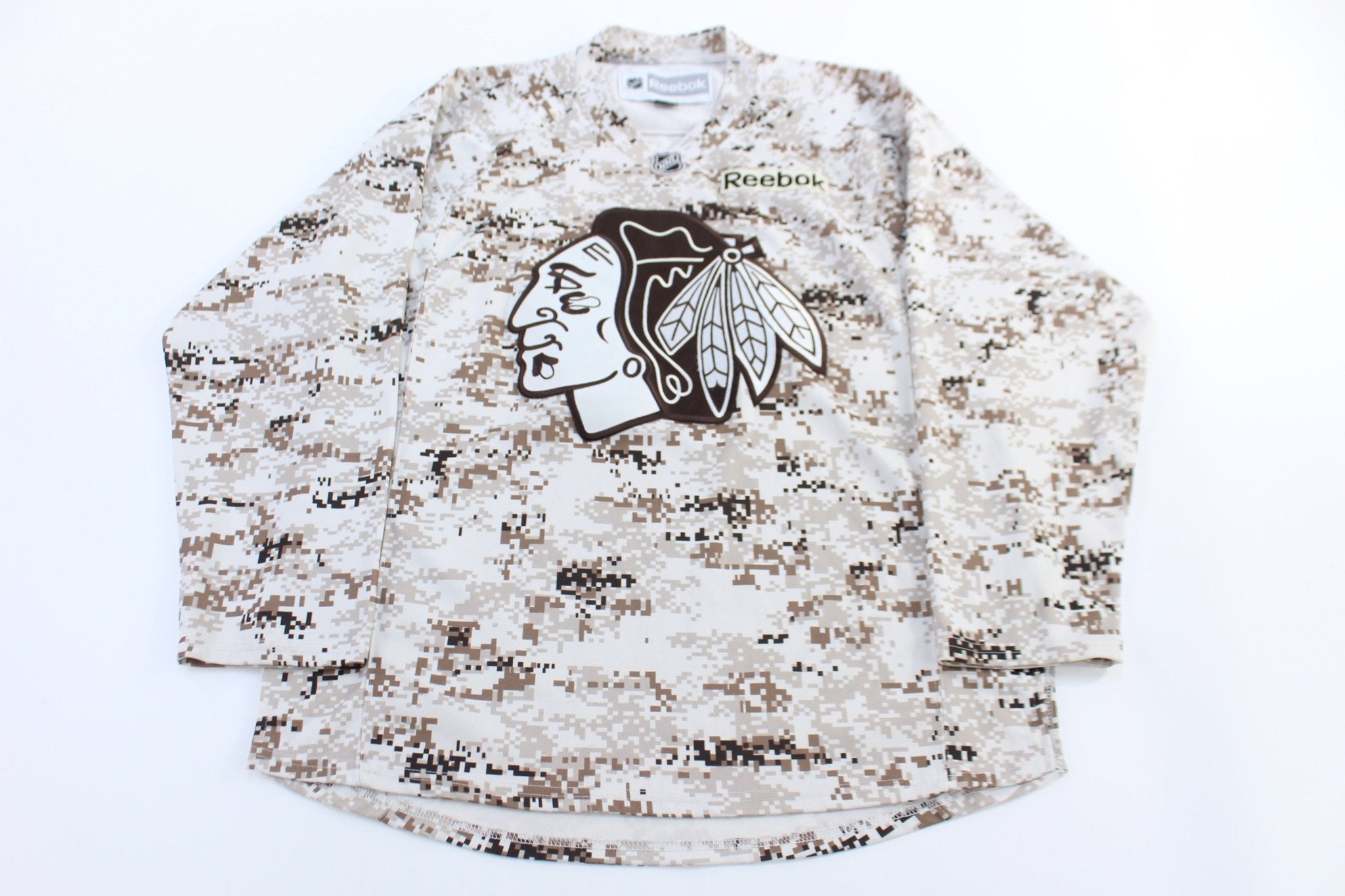 Reebok Chicago Blackhawks Military Appreciation Hockey Jersey - Jerseys/Tanks - Thrifted Threads