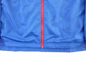 Reebok Embroidered Chicago Cubs Red & Blue Zip Up Jacket - ThriftedThreads.com