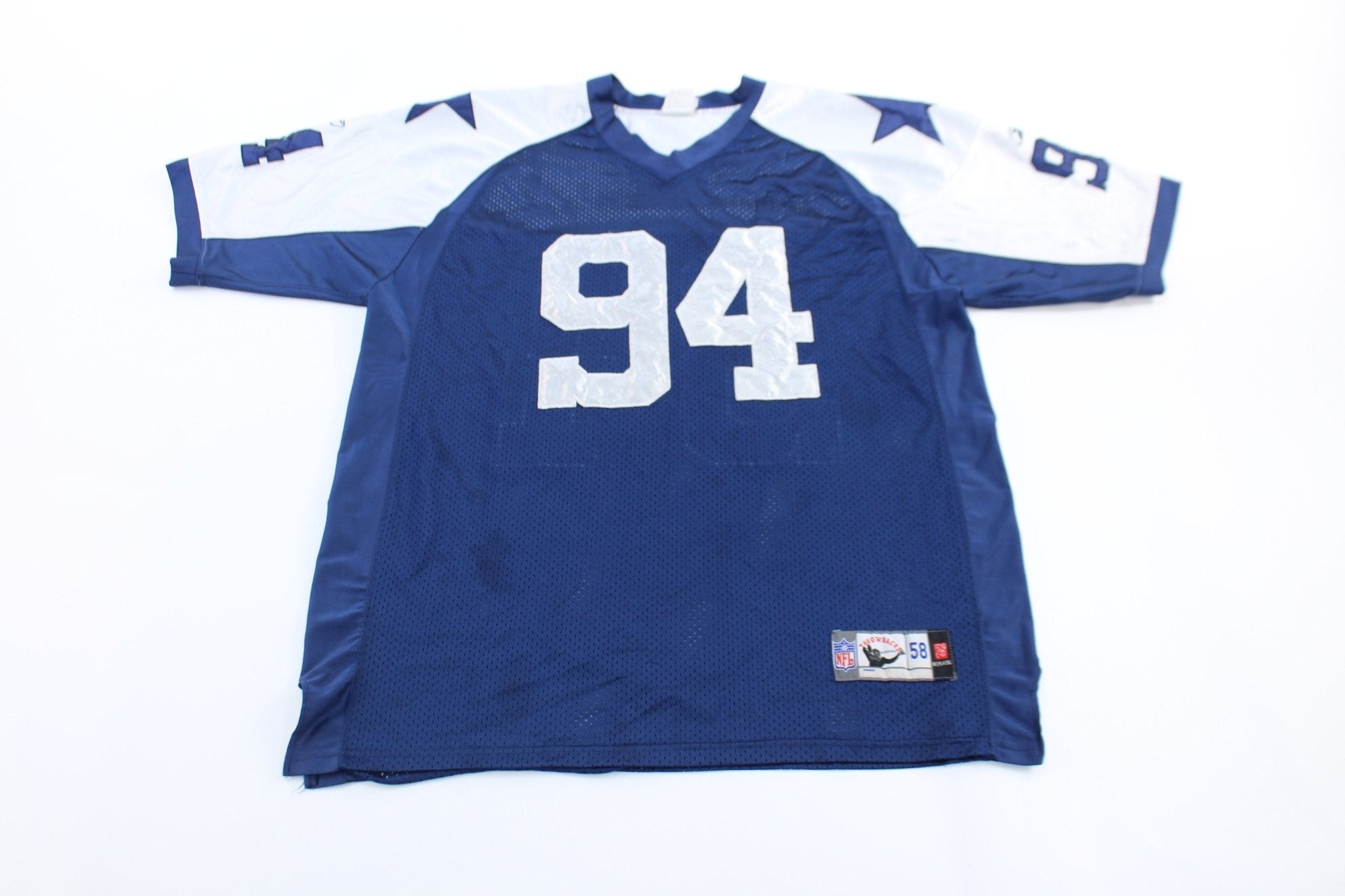 Reebok Embroidered Dallas Cowboys DeMarcus Ware Football Jersey - ThriftedThreads.com