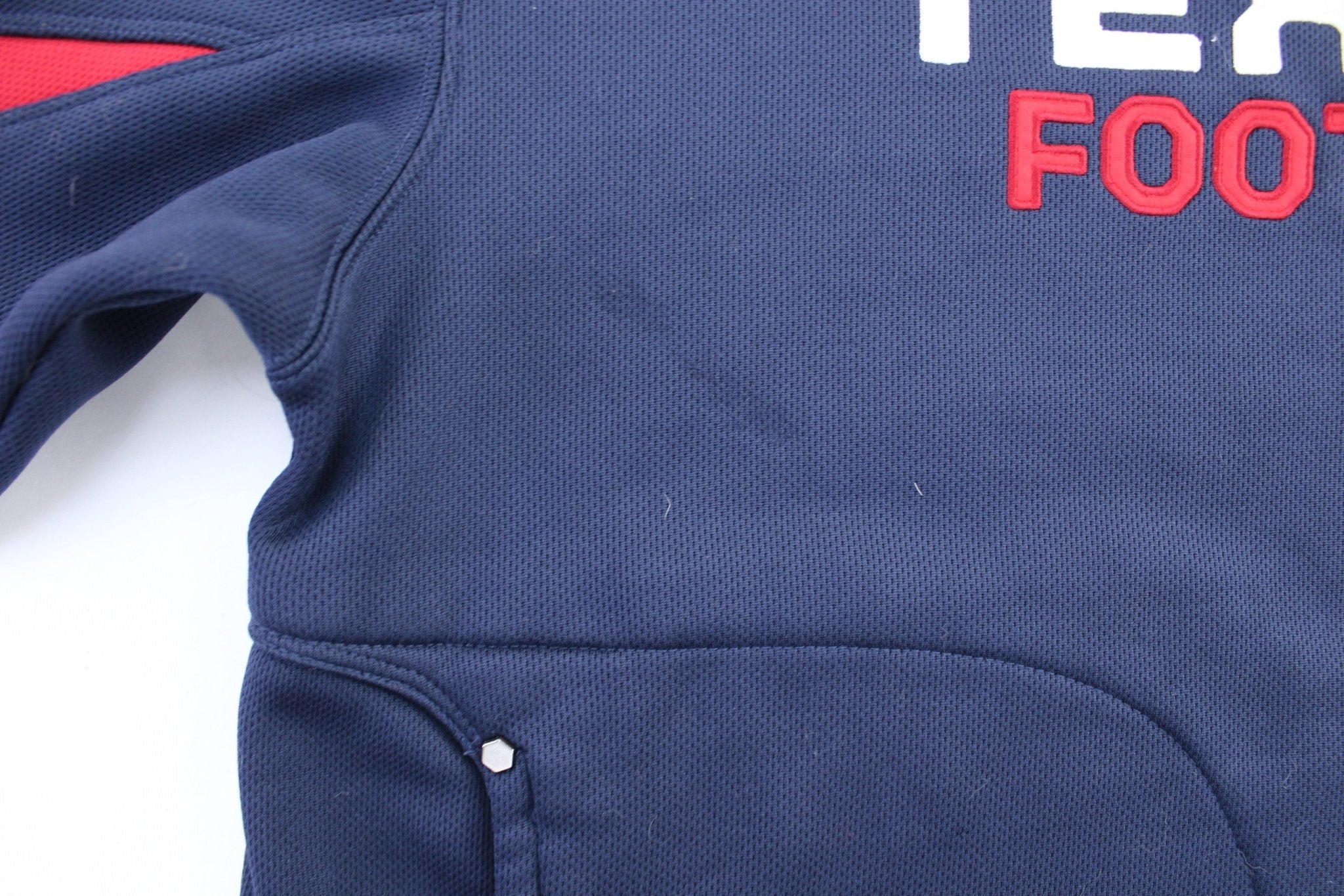Reebok Embroidered Houston Texans Football Pullover Hoodie - Jacket - Thrifted Threads