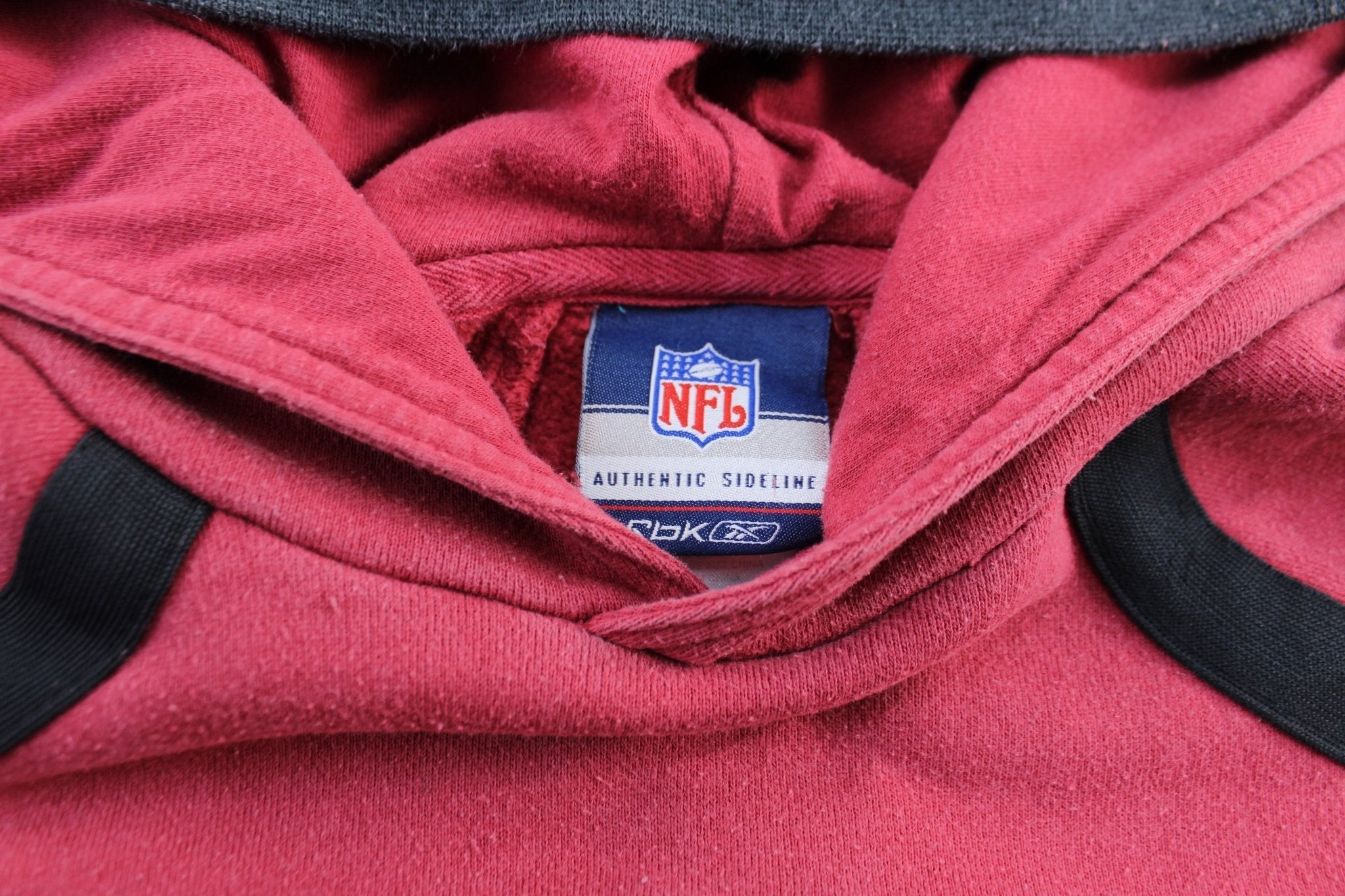 Reebok Embroidered Logo Arizona Cardinals Pullover Hoodie - Jacket - Thrifted Threads